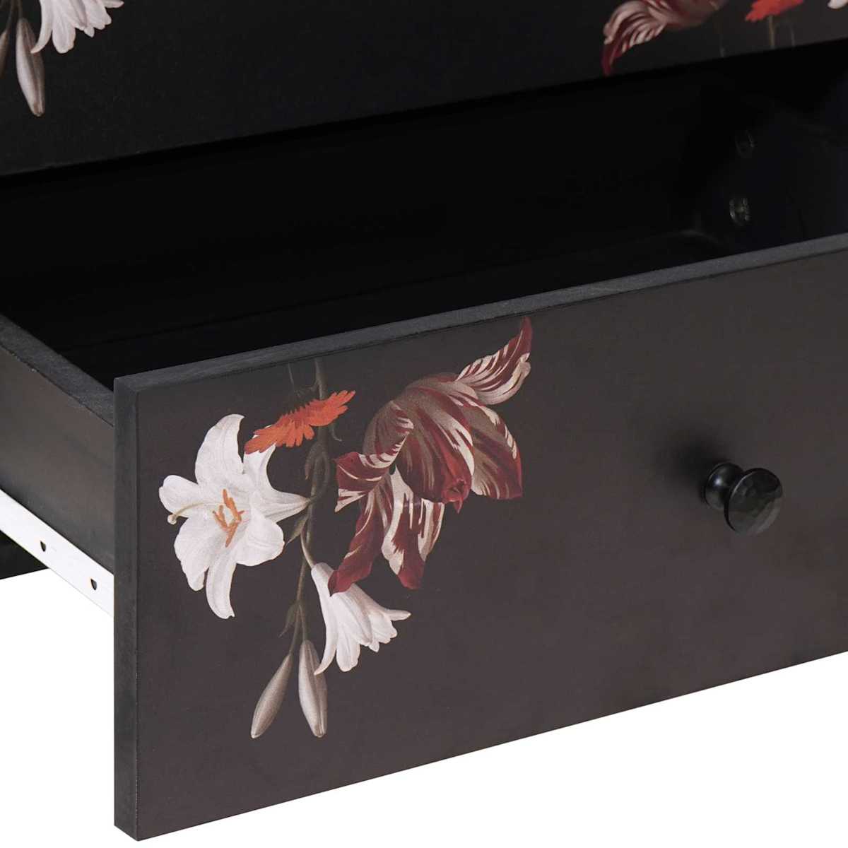 Sengebord Flerfarvet 50 x 33 x 60 cm Massivt mangotræ - Billede 7