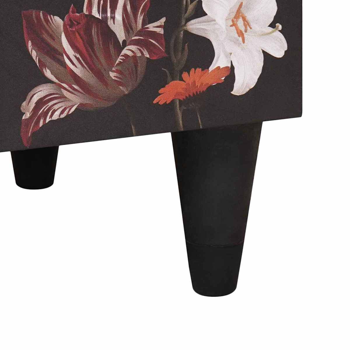 Sengebord Flerfarvet 50 x 33 x 60 cm Massivt mangotræ - Billede 8