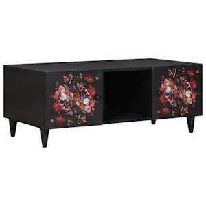 Klubska miza večbarvno 100 x 54 x 40 cm Masiven les manga