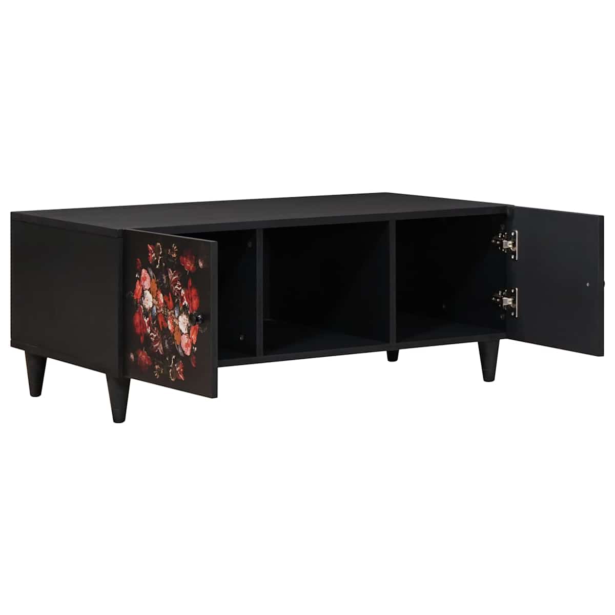 Sofabord Flerfarvet 100 x 54 x 40 cm Massivt mangotræ - Billede 2