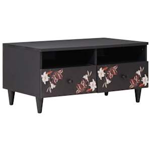 Klubska miza večbarvno 80 x 54 x 40 cm Masiven les manga