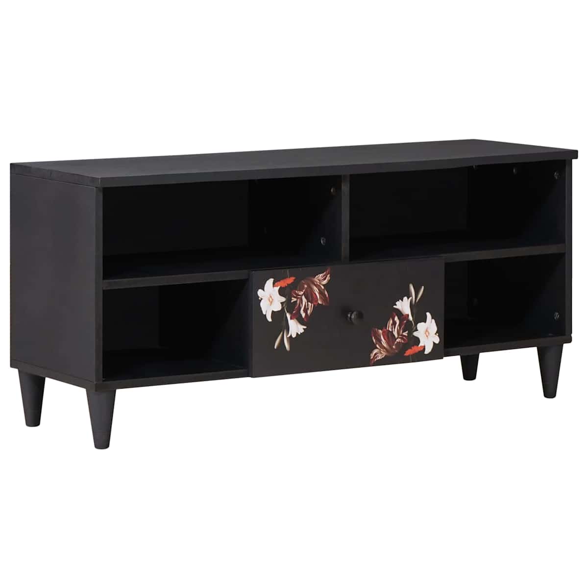 Opbevaringsskabe Flerfarvet 100 x 33,5 x 46 cm Massivt mangotræ