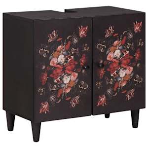 vidaXL Valamukapp Mitmev&auml;rviline 62 x 33 x 58 cm Tugev mango puu