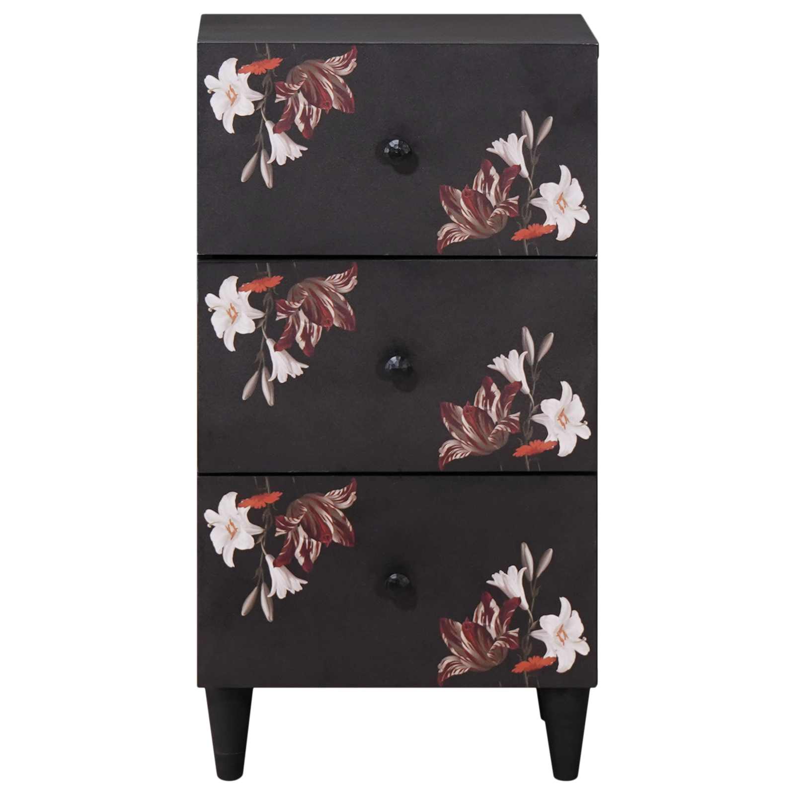 Thumbnail - vidaXL Stauraumschränke Mehrfarbig 40 x 33,5 x 75 cm Massivholz Mango