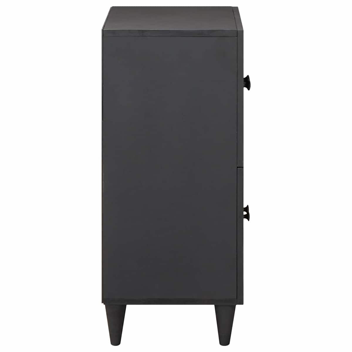 Opbevaringsskabe Flerfarvet 60 x 33,5 x 75 cm Massivt mangotræ - Billede 4