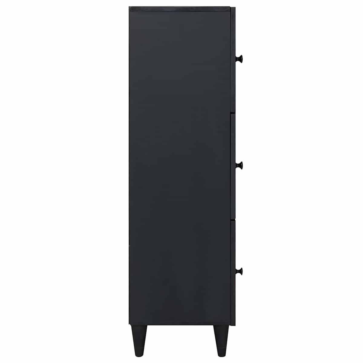 Opbevaringsskabe Flerfarvet 40 x 33,5 x 110 cm Massivt mangotræ - Billede 4