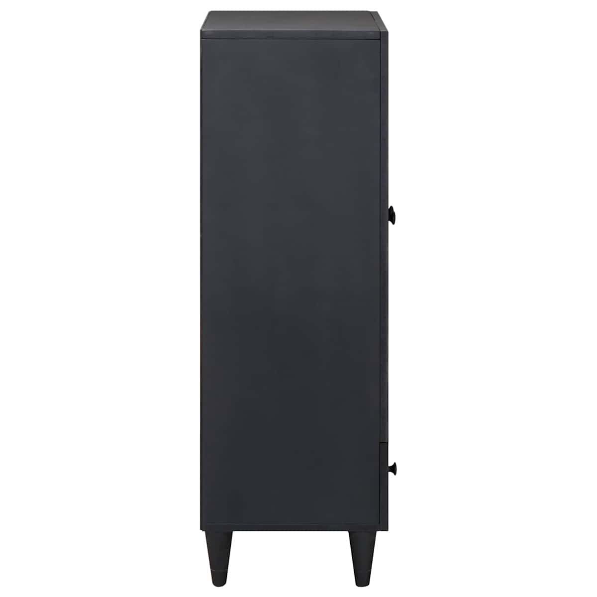 Opbevaringsskabe Flerfarvet 60 x 33,5 x 100 cm Massivt mangotræ - Billede 4
