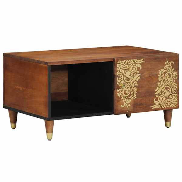 vidaXL Kohvilaud Meepruun 80 x 50 x 40 cm Tugev mango puu