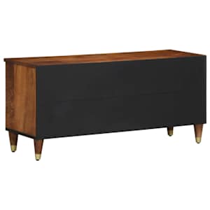 Televizní skříň se zásuvkou Medová hnědá 100 x 33 x 46 cm - obrázek 5