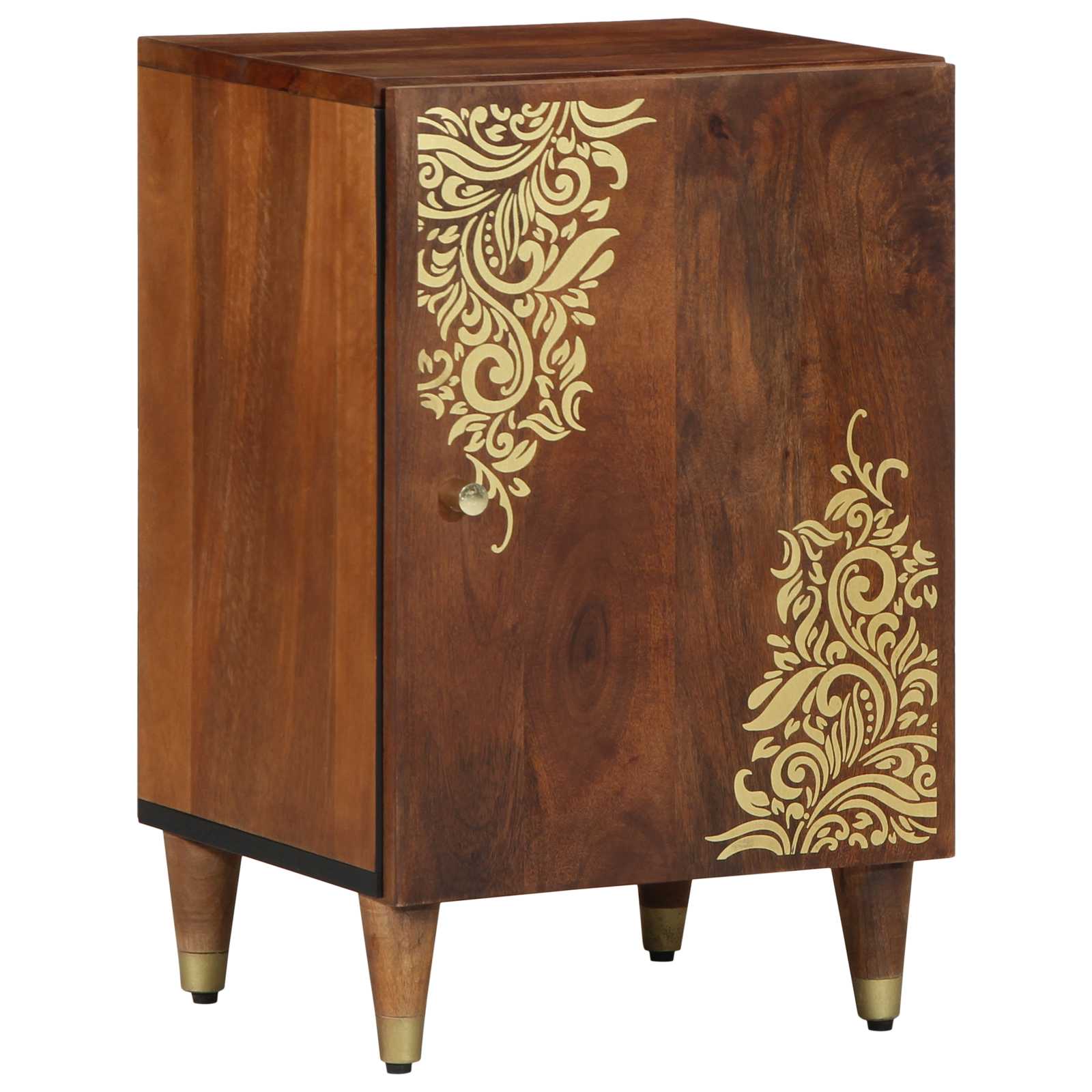 Badkamerkast Honingbruin 38 x 33 x 58 cm Massief Mango Hout image 2
