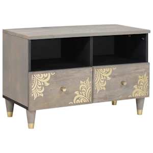 vidaXL Telerikapp sahtliga Hall 70 x 33 x 46 cm Tugev mango puu