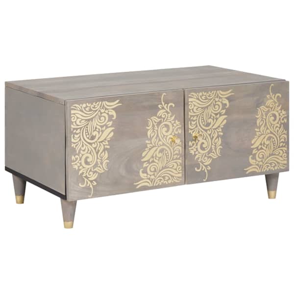 vidaXL Kohvilaud Hall 80 x 50 x 40 cm Tugev mango puu