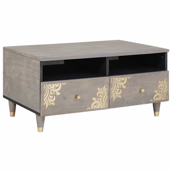 vidaXL Kohvilaud sahtliga Hall 80 x 54 x 40 cm Tugev mango puu