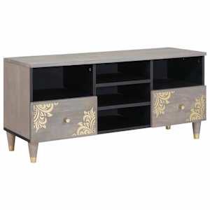 vidaXL Telerikapp Hall 100 x 33 x 46 cm Tugev mango puu