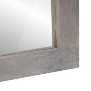 Koupelnové zrcadlo se zrcadlem Šedá 70 x 50 x 2,5 cm - obrázek 5