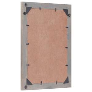 Koupelnové zrcadlo se zrcadlem Šedá 70 x 50 x 2,5 cm - obrázek 3