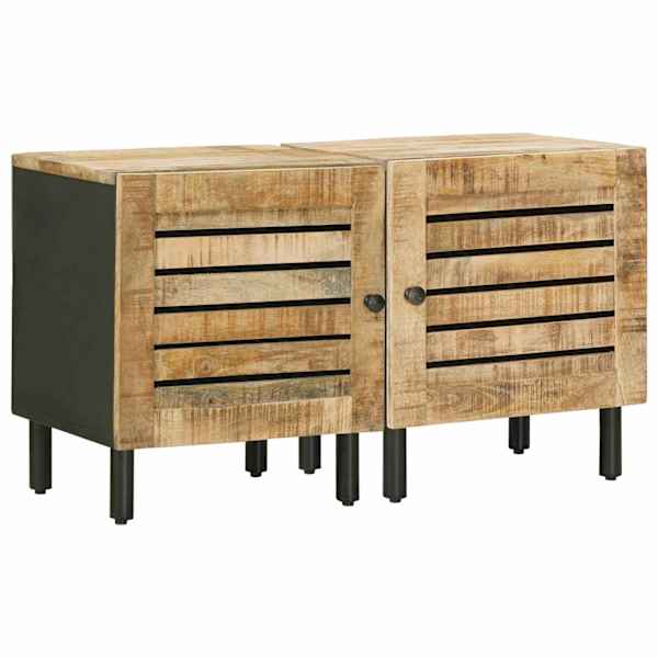 vidaXL &Ouml;&ouml;kapp 2 tk Naturaalne 40 x 33 x 46 cm Tugev mango puu