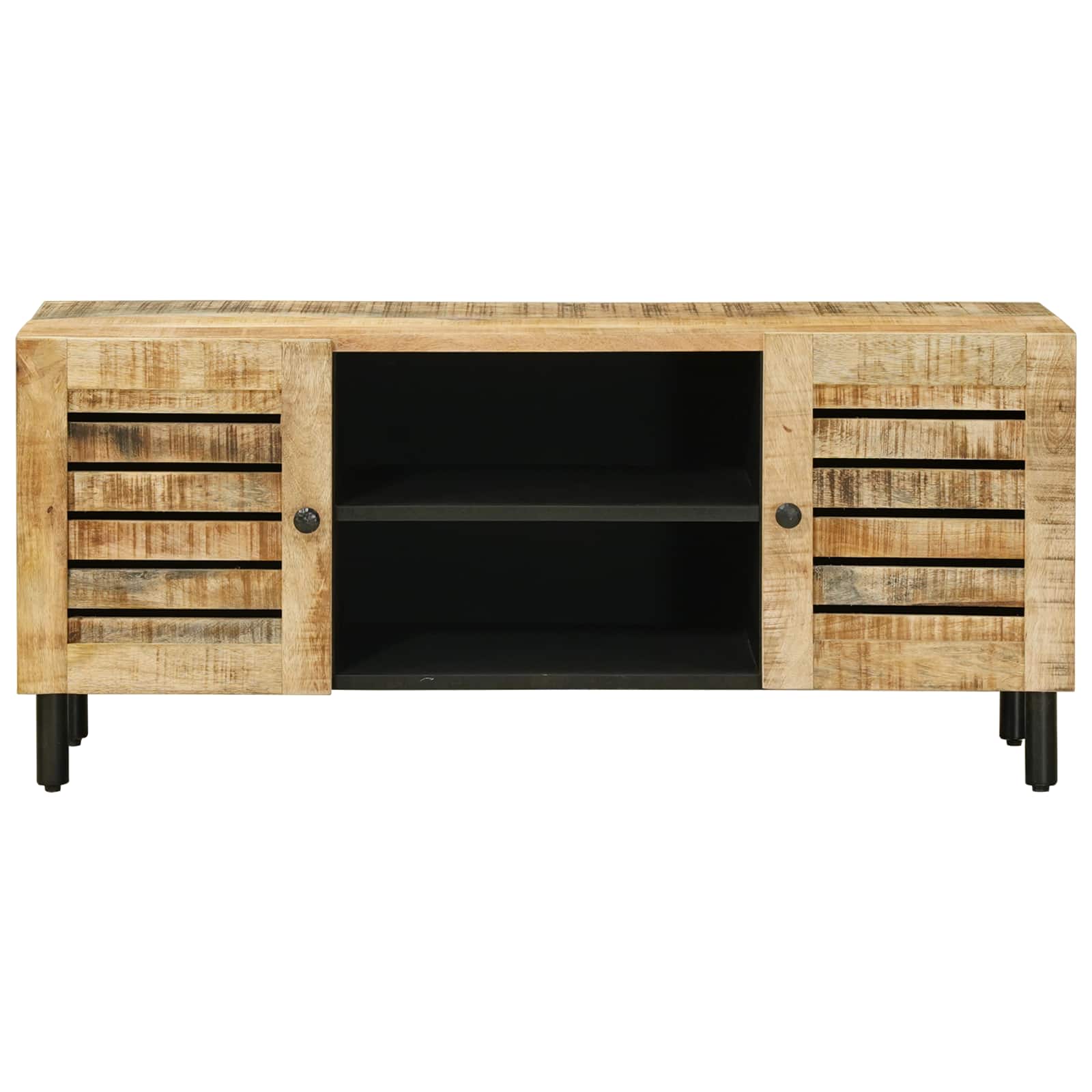 Opslagkasten Naturel 105 x 33 x 46 cm Massief Mango Hout image 4