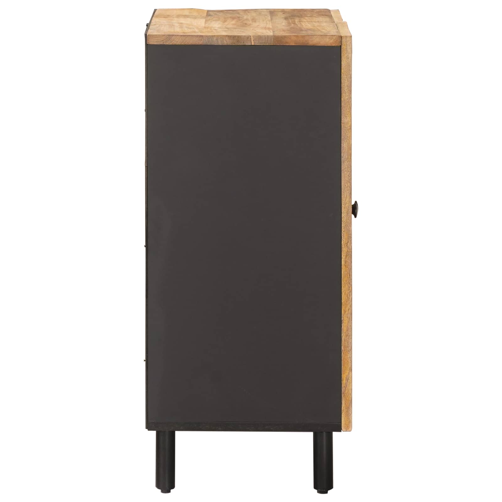 Opslagkasten 60 x 33 x 75 cm Massief Mango Hout Naturel image 5