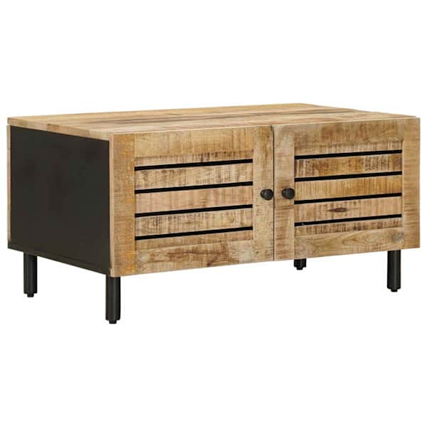 vidaXL Kohvilaud Naturaalne 80 x 50 x 40 cm Tugev mango puu