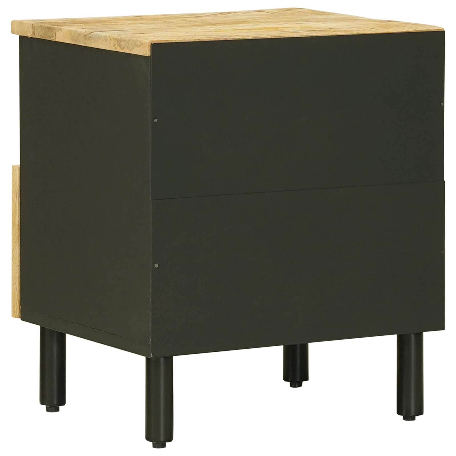 Nachtkastje 2 pcs Bruin 40 x 33 x 46 cm Massief Mango Hout image 6