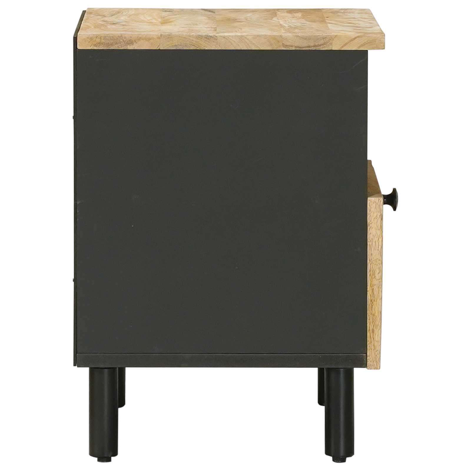 Nachtkastje 2 pcs Bruin 40 x 33 x 46 cm Massief Mango Hout image 5