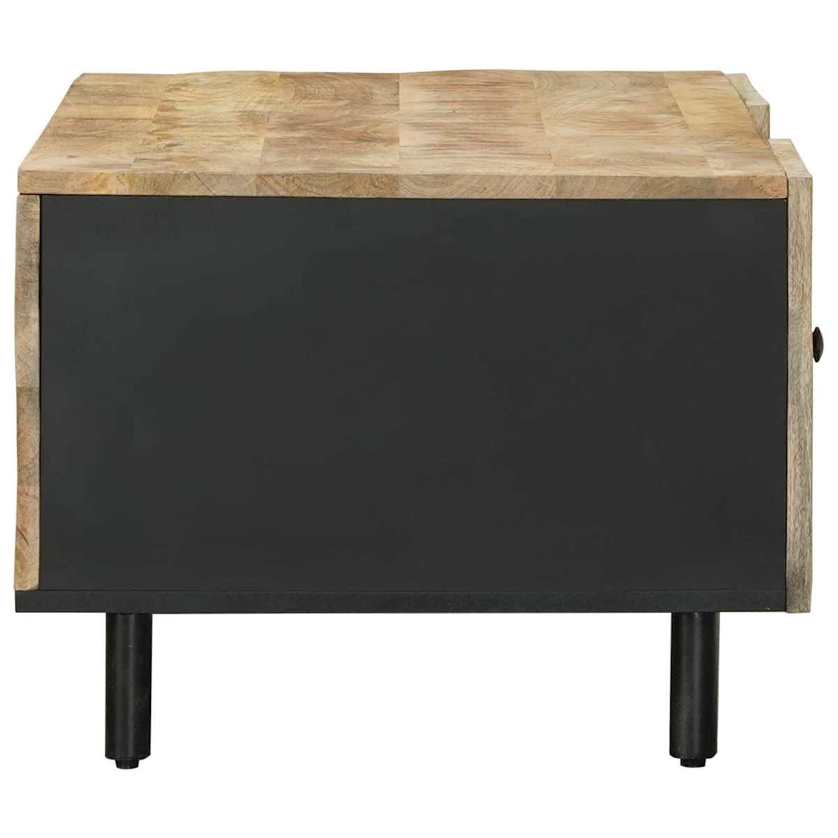 Sofabord Naturfarvet 100 x 54 x 40 cm Massivt mangotræ - Billede 5