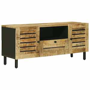 vidaXL Ladustamiskapid Naturaalne 105 x 33 x 46 cm Tugev mango puu