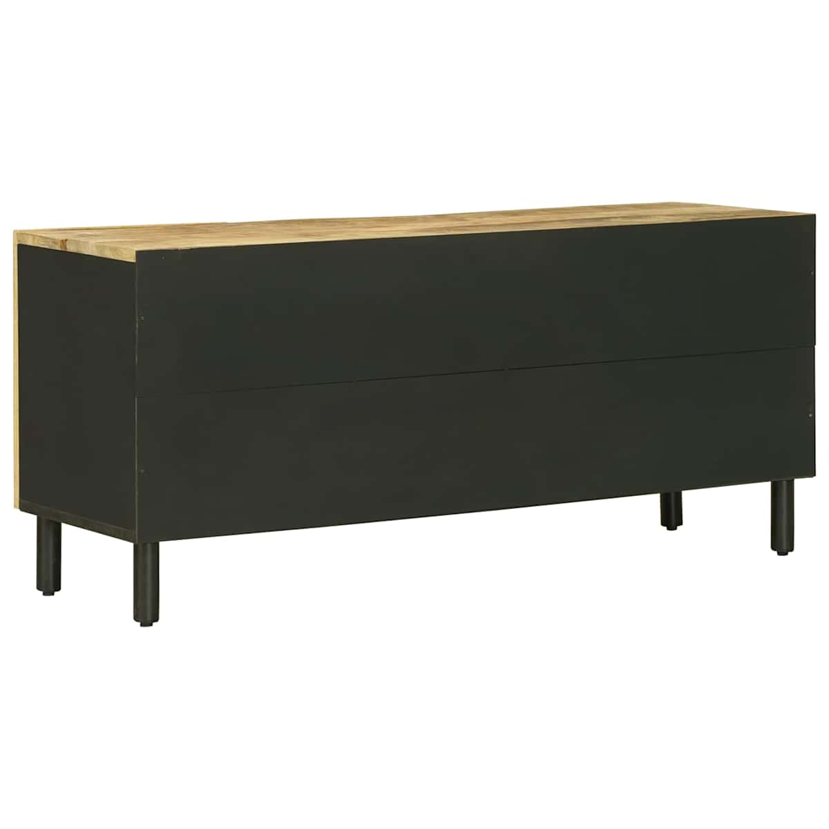 Opbevaringsskabe Naturfarvet 105 x 33 x 46 cm Massivt mangotræ - Billede 6