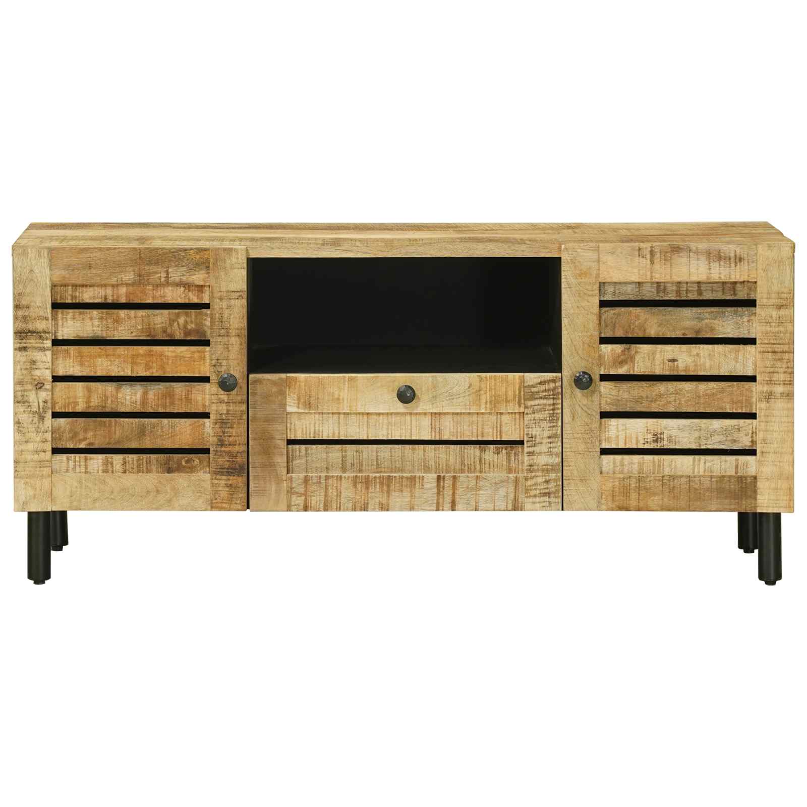 Opslagkasten Naturel 105 x 33 x 46 cm Massief Mango Hout image 4