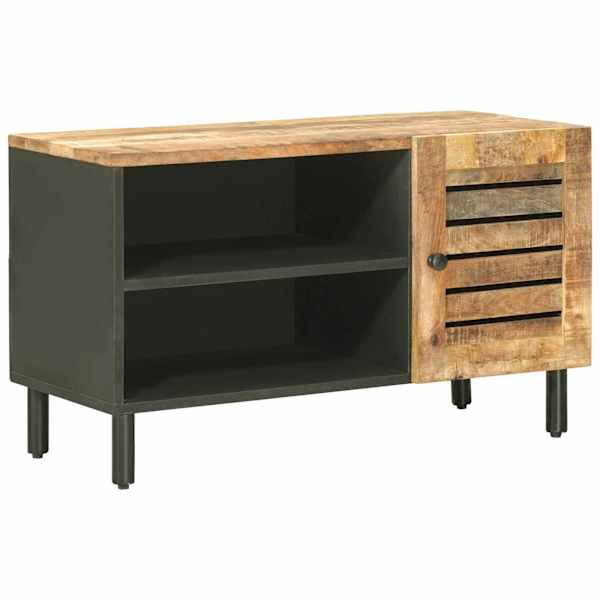 vidaXL Ladustamiskapid Naturaalne 80 x 33 x 46 cm Tugev mango puu