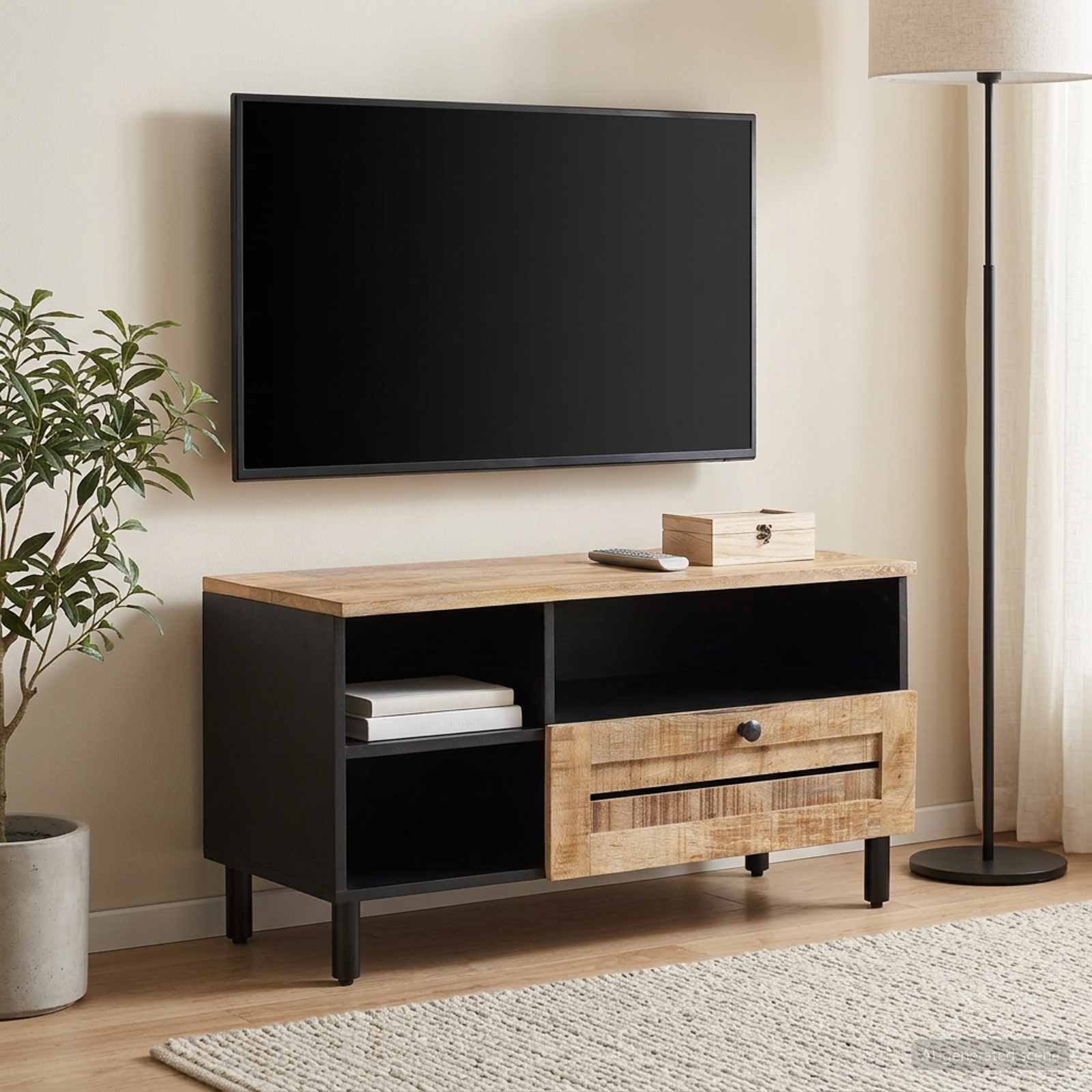 vidaXL Dulapuri de depozitare cu sertar Maro 80 x 33,5 x 46 cm