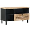 vidaXL Ladustamiskapid Pruun 80 x 33,5 x 46 cm Tugev mango puu