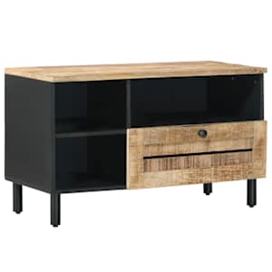 vidaXL Ladustamiskapid Pruun 80 x 33,5 x 46 cm Tugev mango puu