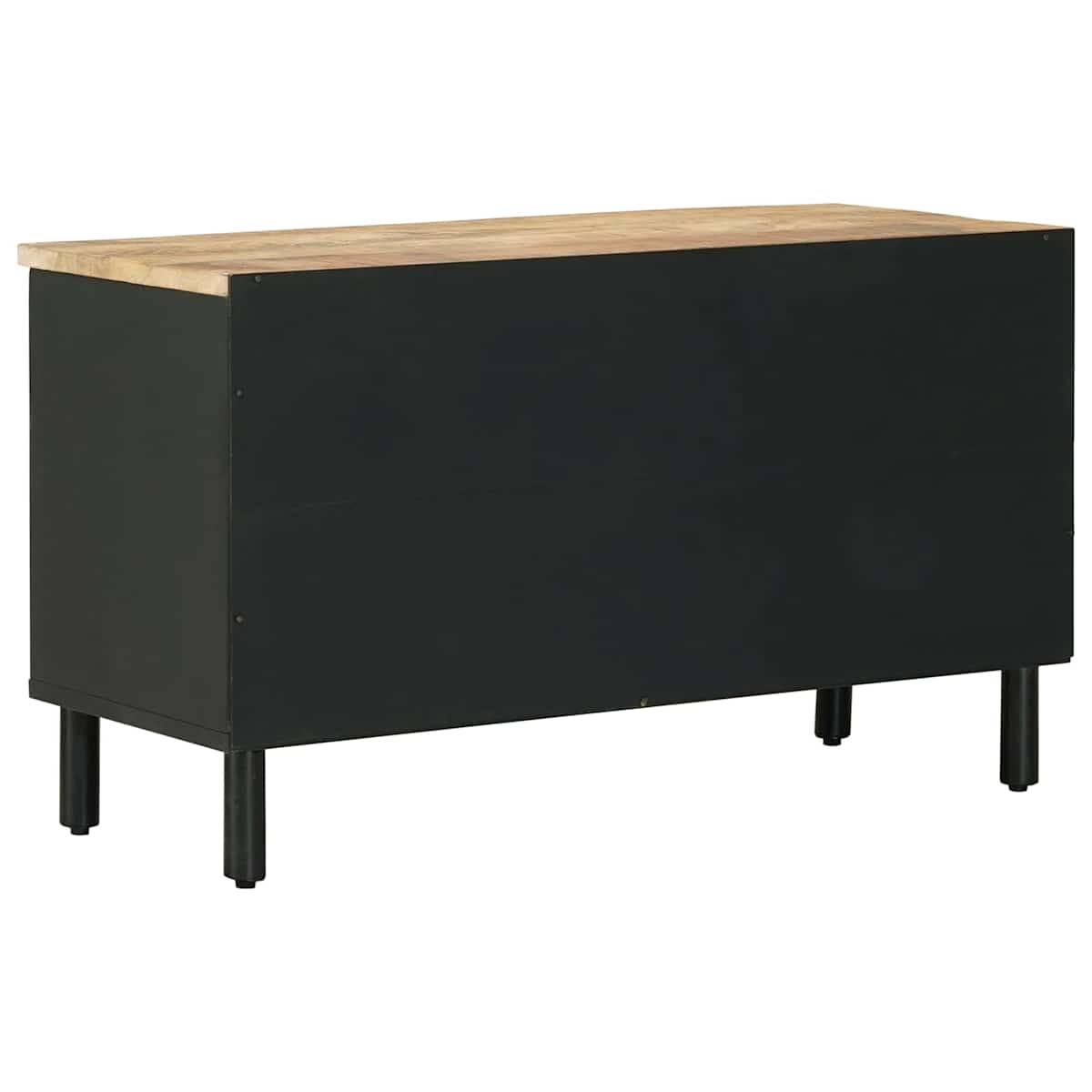 Opbevaringsskabe Brun og sort 80 x 33,5 x 46 cm - Billede 6