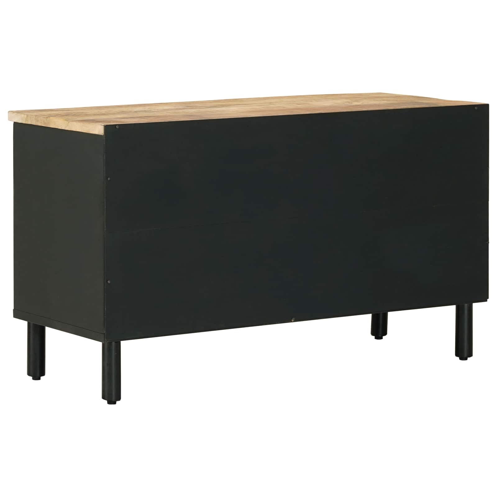 Opslagkasten Bruin 80 x 33,5 x 46 cm Massief Mango Hout image 6