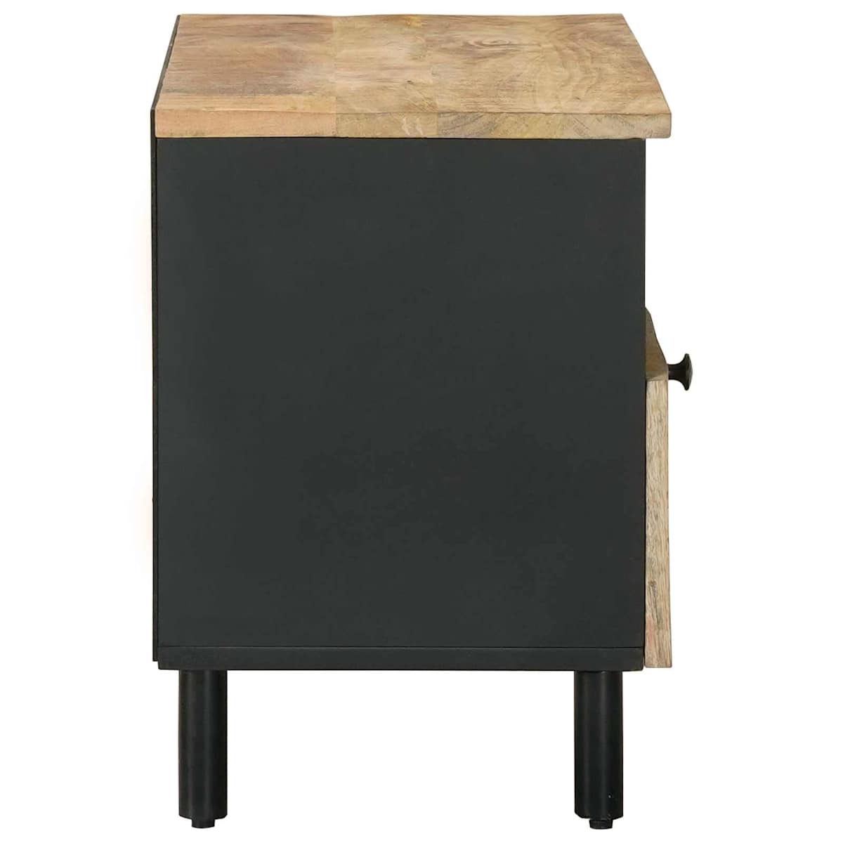 Opbevaringsskabe Brun og sort 80 x 33,5 x 46 cm - Billede 5