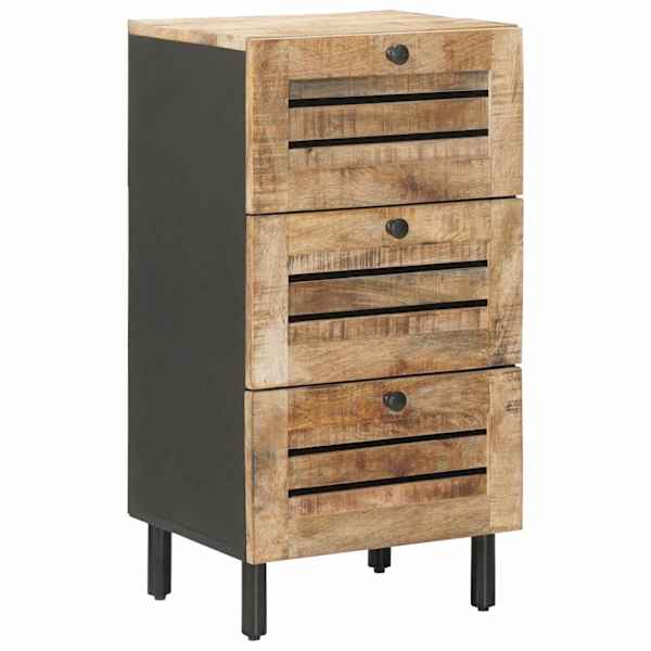 vidaXL Ladustamiskapid Naturaalne 40 x 33 x 75 cm Tugev mango puu