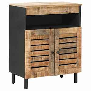 vidaXL Ladustamiskapid Naturaalne 60 x 33 x 75 cm Tugev mango puu