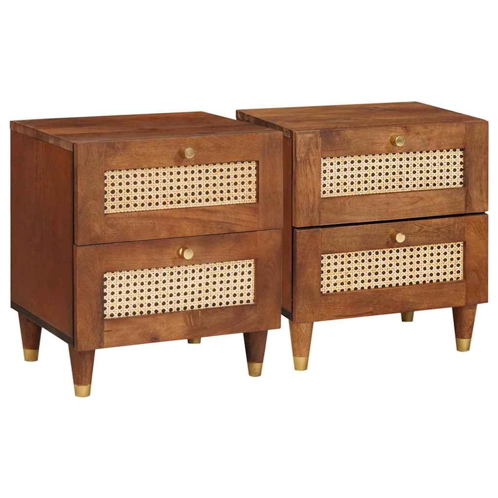 Нощни маси с чекмедже 2 pcs 40 x 33.5 x 46 см