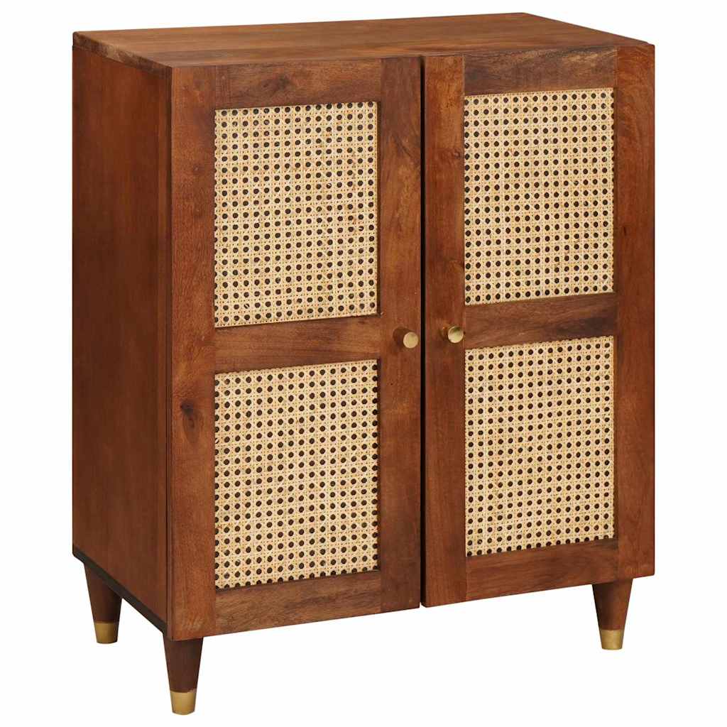 Sideboard Braun 60 x 33 x 75 cm Massives Mangoholz