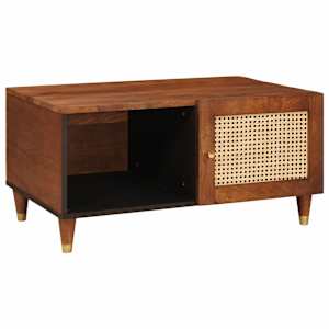 Konferenční stolek 80 x 50 x 40 cm Masivní mangové dřevo - obrázek 1