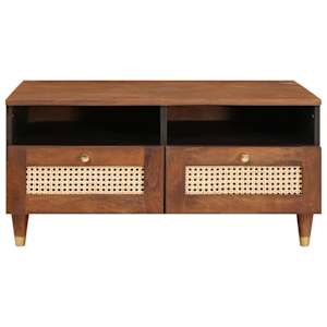 Konferenční stolek 80 x 54 x 40 cm Masivní mangové dřevo - obrázek 3