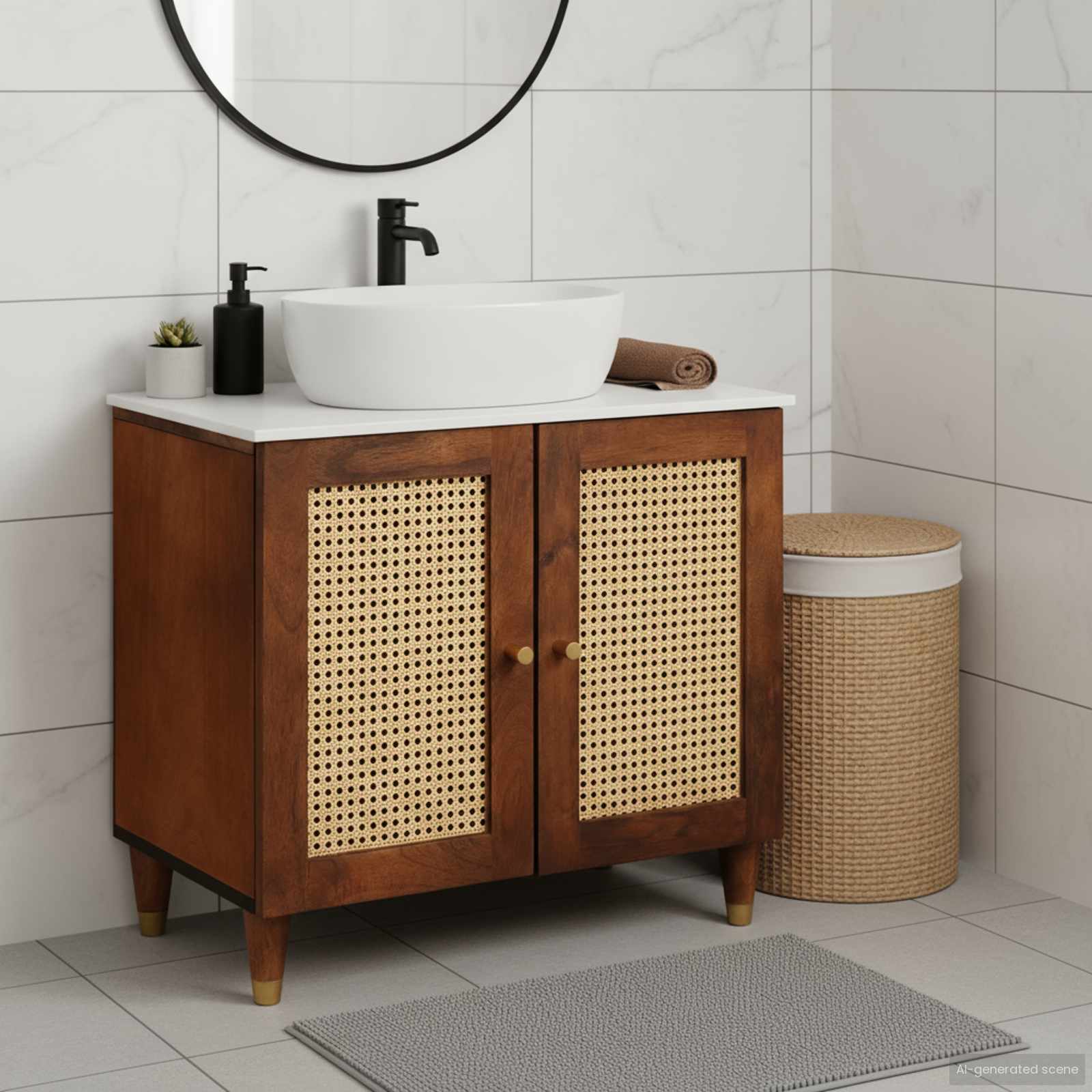 vidaXL Diskbänksskåp Brun 62 x 33 x 58 cm Konstruerat trä