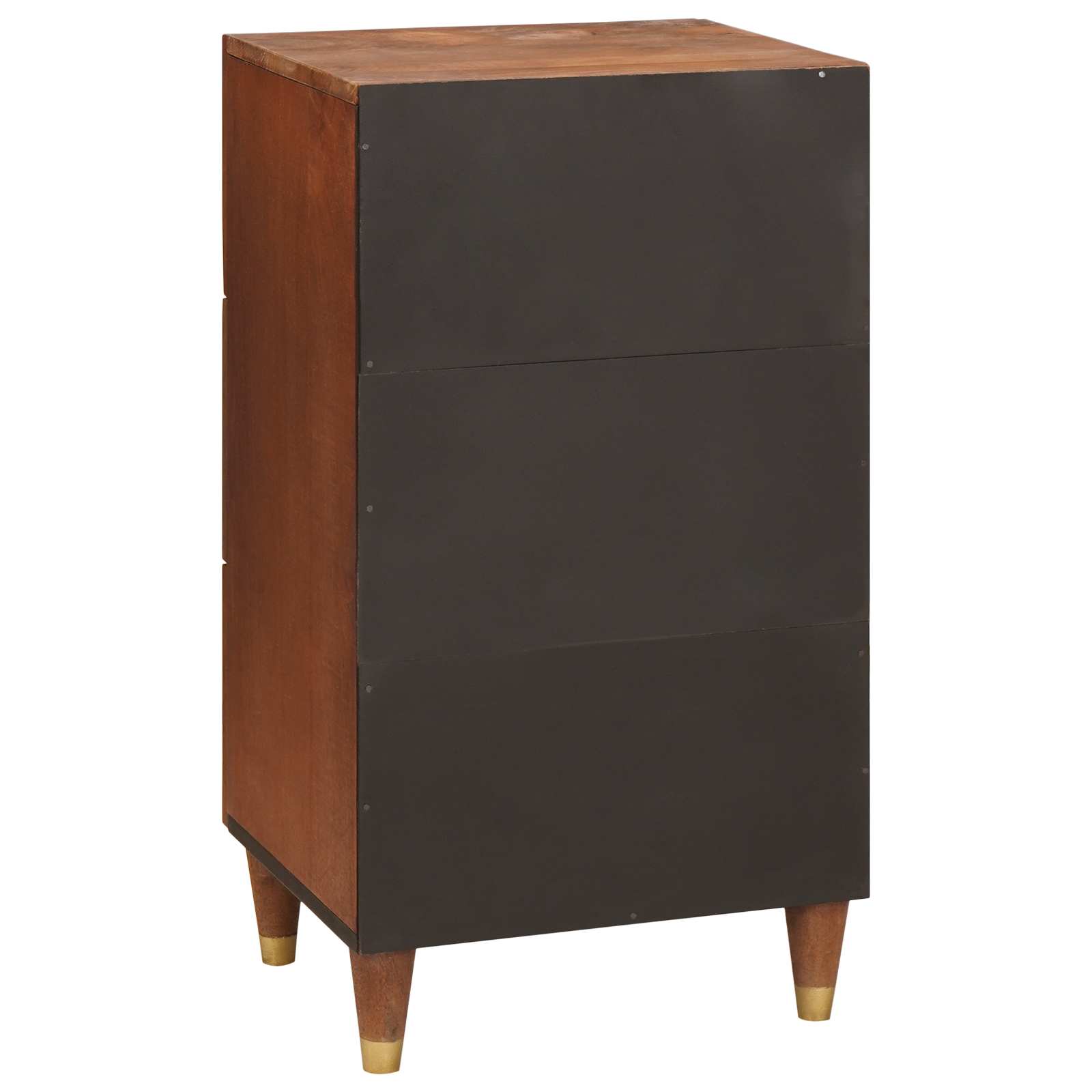 Dressoir met lade Bruin 40 x 33,5 x 75 cm Massief Mango Hout image 5