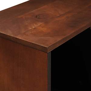 Servírovací skříň Hnědá 80 x 33,5 x 75 cm Masivní mangové dřevo - obrázek 6