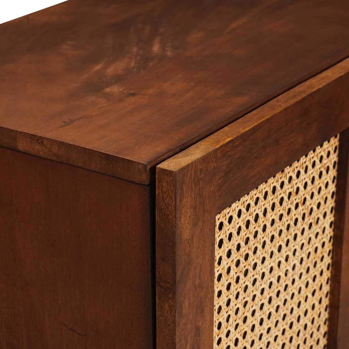 Sideboard Brun 90 x 33,5 x 75 cm Massivt mangotræ - Billede 6