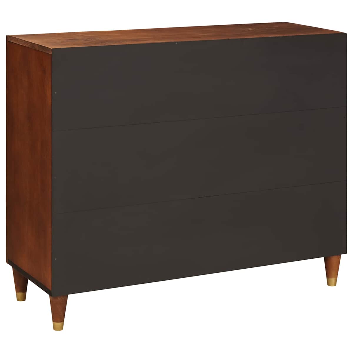 Sideboard Brun 90 x 33,5 x 75 cm Massivt mangotræ - Billede 5