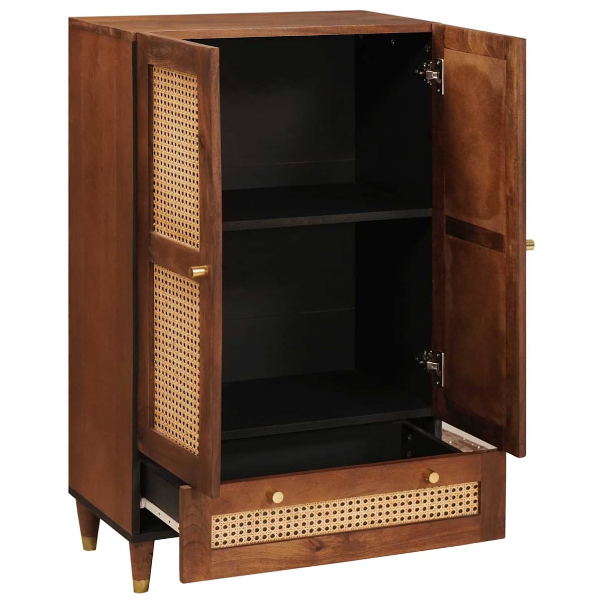 Høj Bord Brun 60 x 33,5 x 100 cm Massivt mangotræ - Billede 2