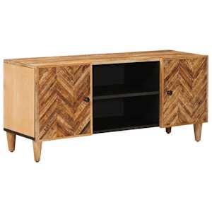 vidaXL Ladustamiskapid uksega Pruun 105 x 33,5 x 46 cm Tugev mango puu
